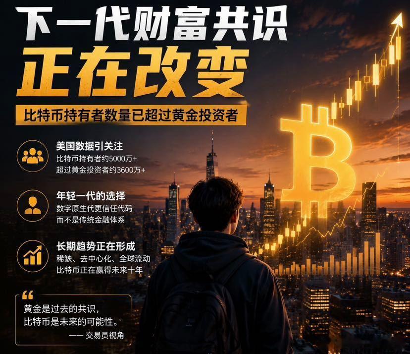 黄金正在输掉一场年轻人的财富战争？过去几千年，人类避险第一选择只有一个，那就是黄