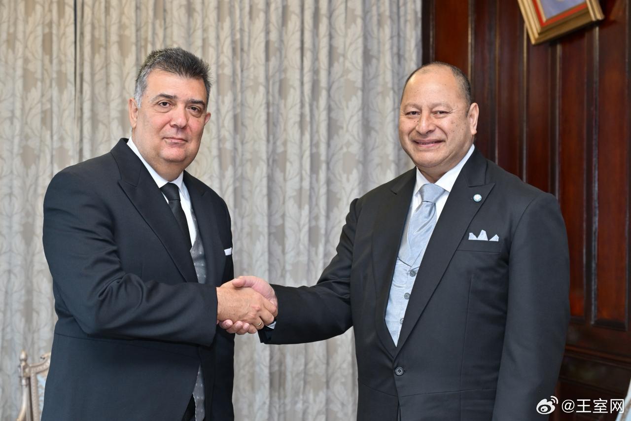 汤加王室 🇹🇴🇹🇷3月27日，汤加国王图普六世会见新任土耳其大使Meli