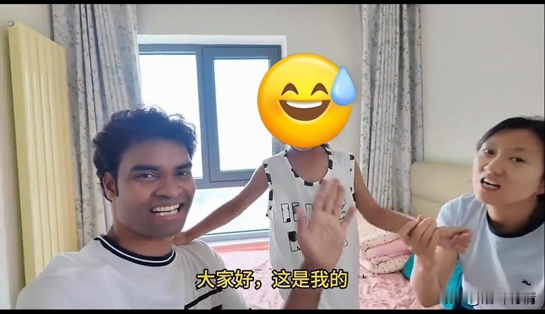 中国女人嫁给了印度老公，
天天晒她的幸福生活，
觉得她老公又帅又能干，
结婚也没
