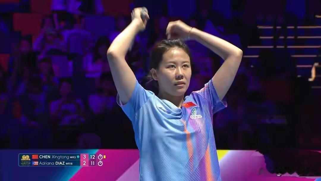 陈幸同虽然累的够呛，但还是凭自己技高一筹，4-2战胜波多黎各选手迪亚兹，晋级澳门