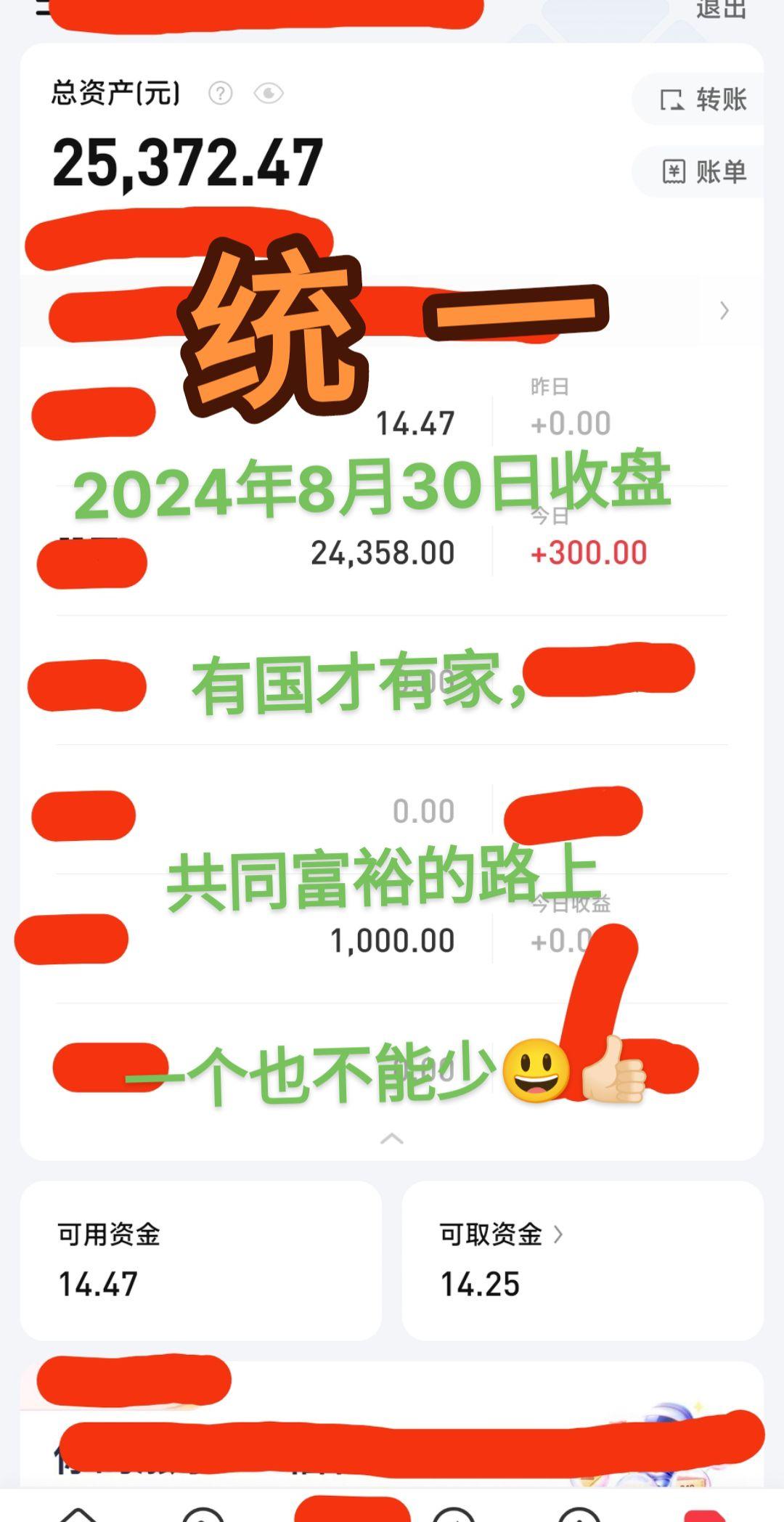 实盘记录 入市有风险投资需谨慎