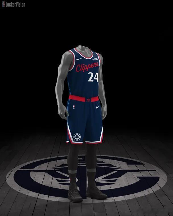 明日湖人主场vs快船球衣计划中午11点，两队常规赛最后一次交手快船vs湖人