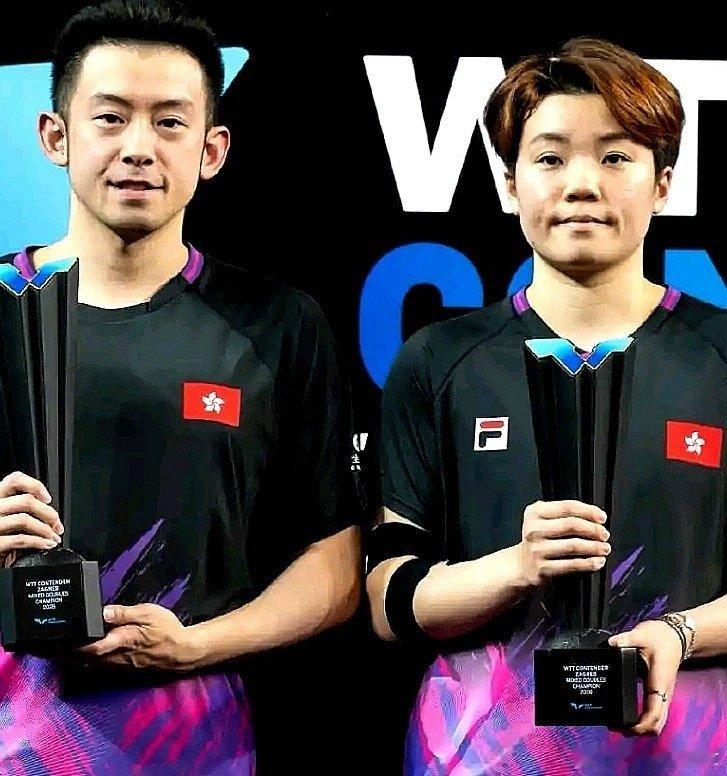 2026WTT乒乓球对抗赛，香港黄镇廷/杜凯琹组合3-2战胜日本户上隼辅/大藤沙