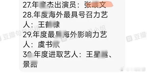 星光大赏  张颂文的奖项被取消了吗？感觉只是打乱顺序吧，再等等[doge] 