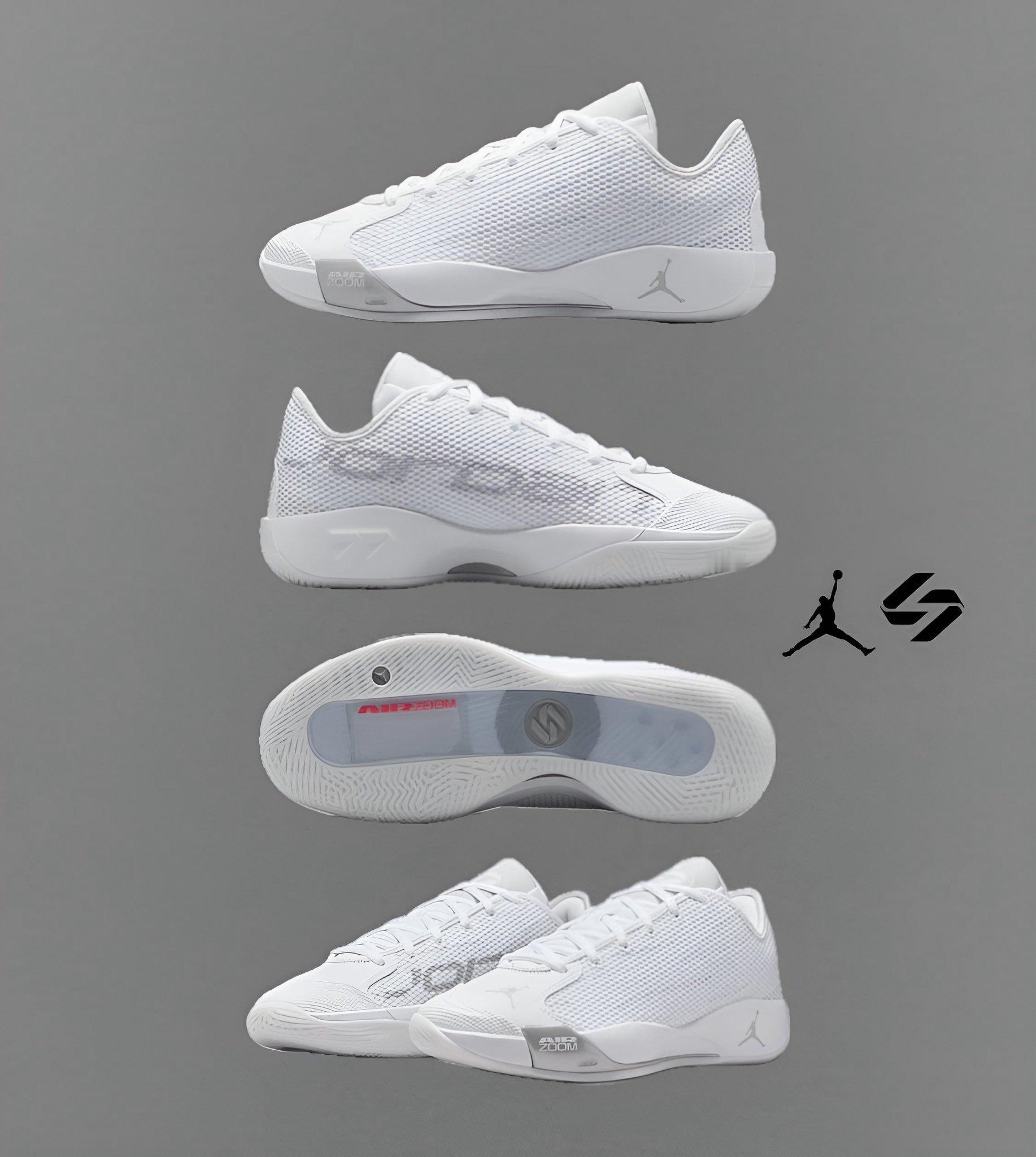【装备】新款Luka.77  “White/Metallic”配色嗯，很白球鞋很