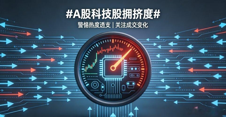A股科技股拥挤度TMT成交占比从52%的历史极值快速回落至44%，公募电子+通信