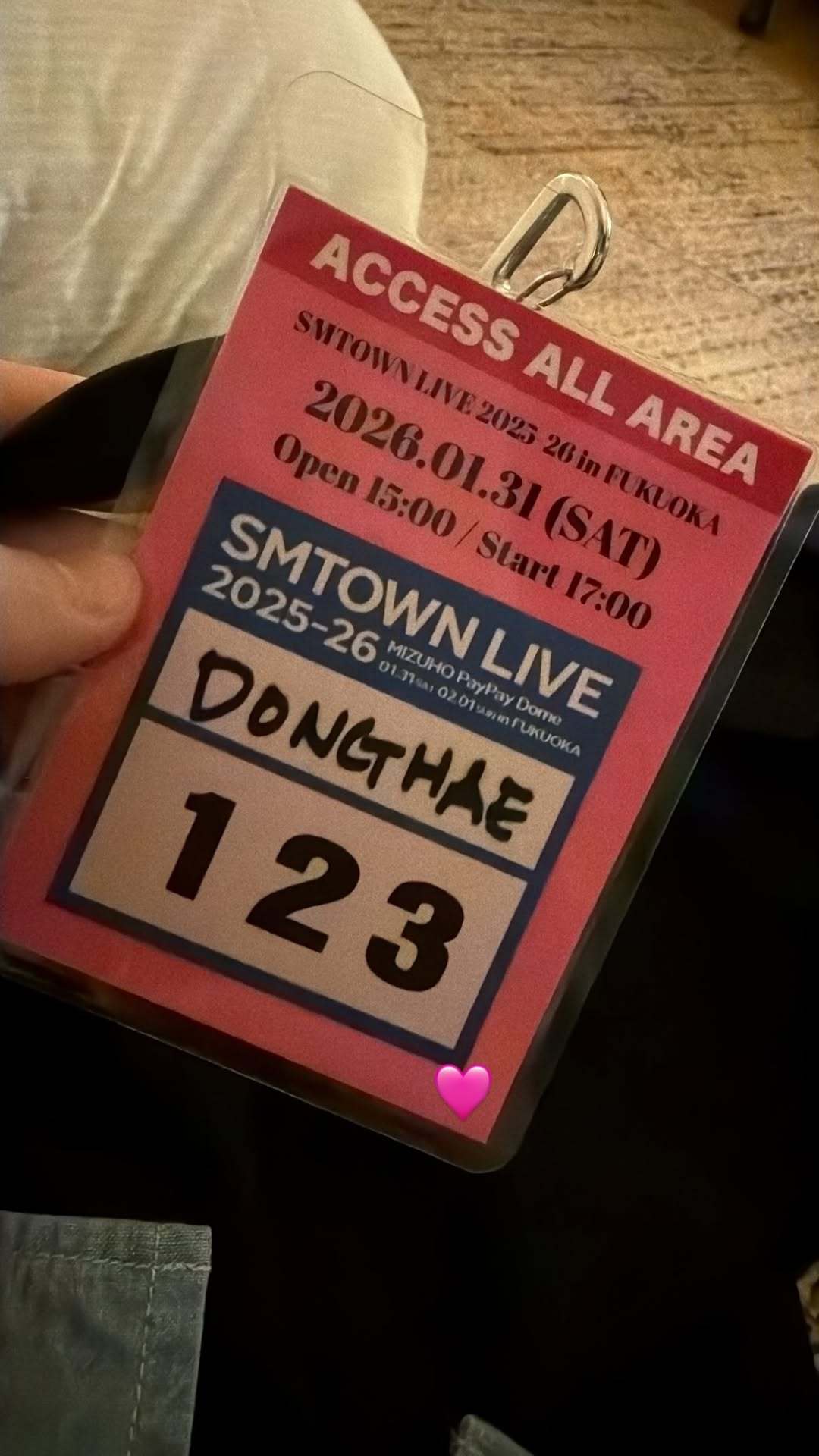 “CB百蓝_。260130李东海 ins story更新： 