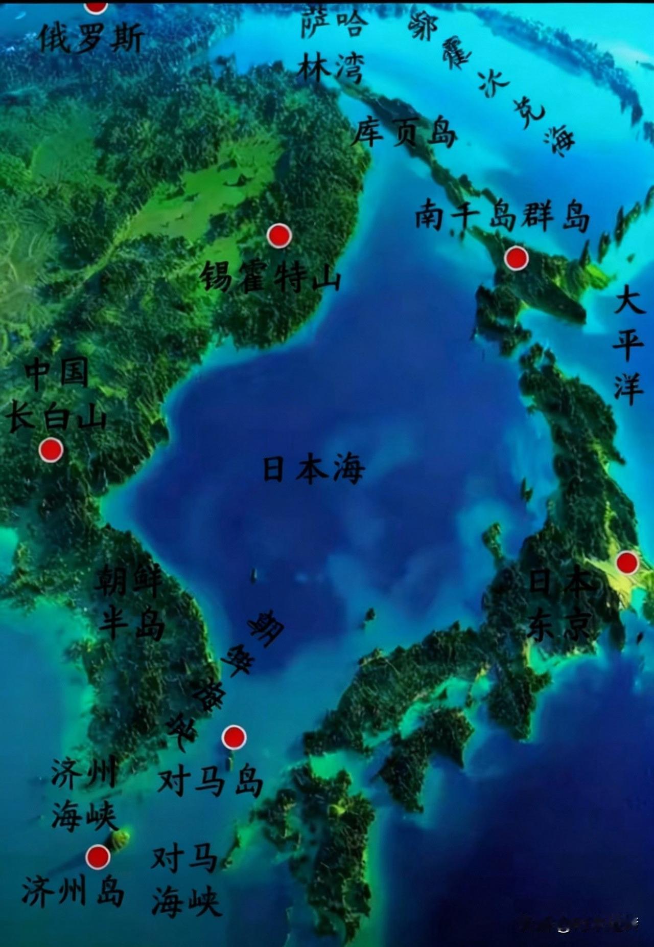 谁拳头硬谁说了算？

不该被遗忘的历史

提到日本海很多人不知道这片东亚海

域