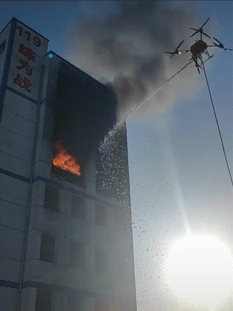 谁能告诉我住高层的好处？看了一下消防员用无人机给高层救火的视频演习，灭火总是浇不