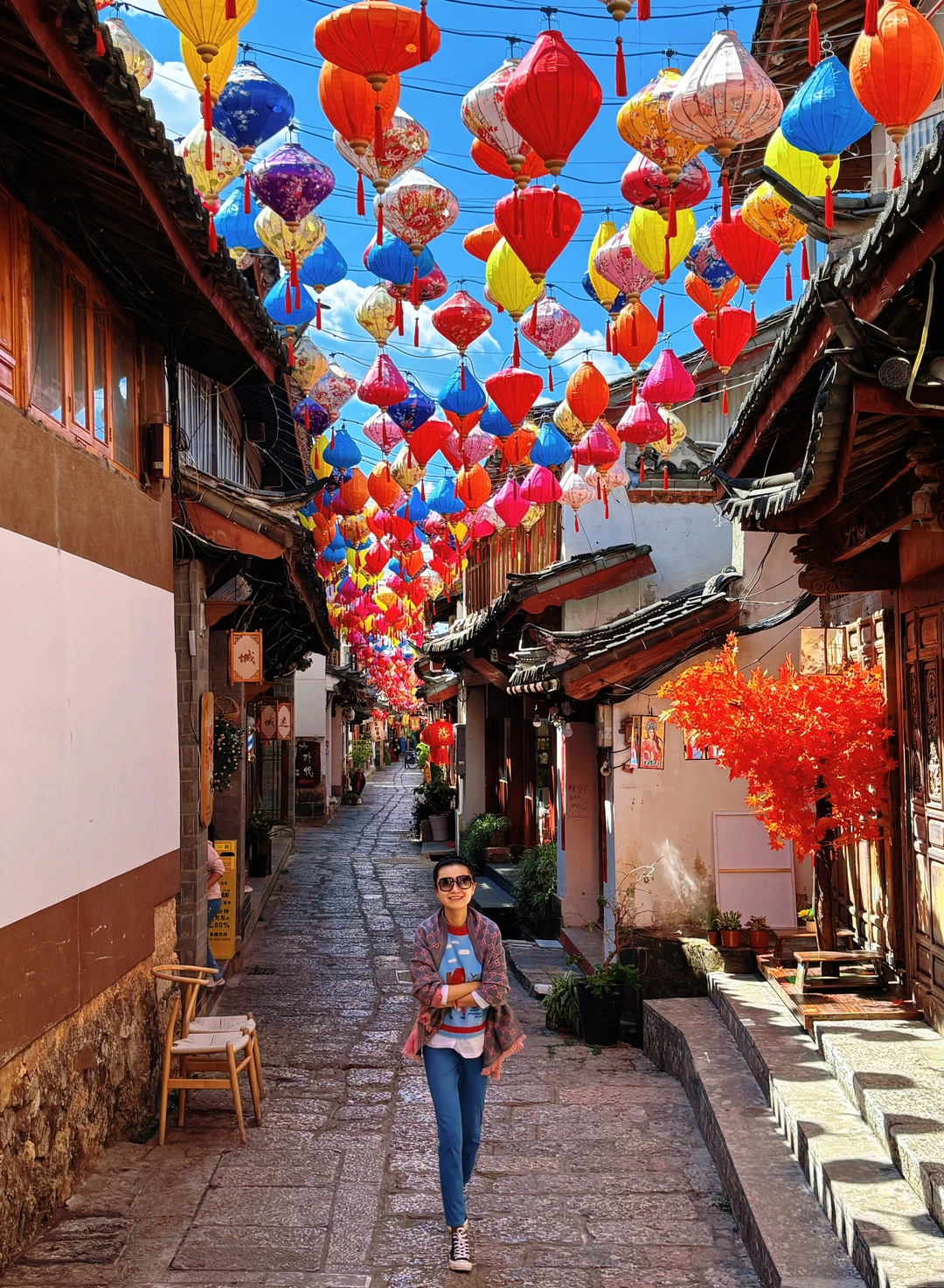 我宣布，我重新爱上了四月的丽江古城!!