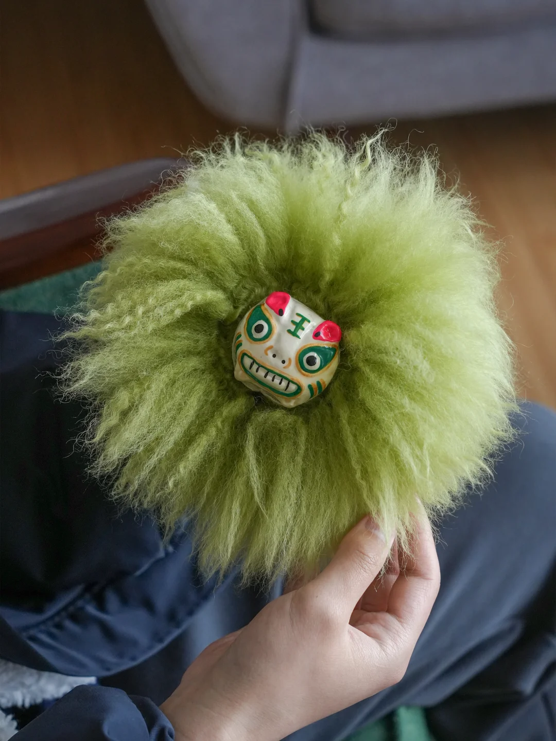 春天的毛绒头，居然是手搓出来的！