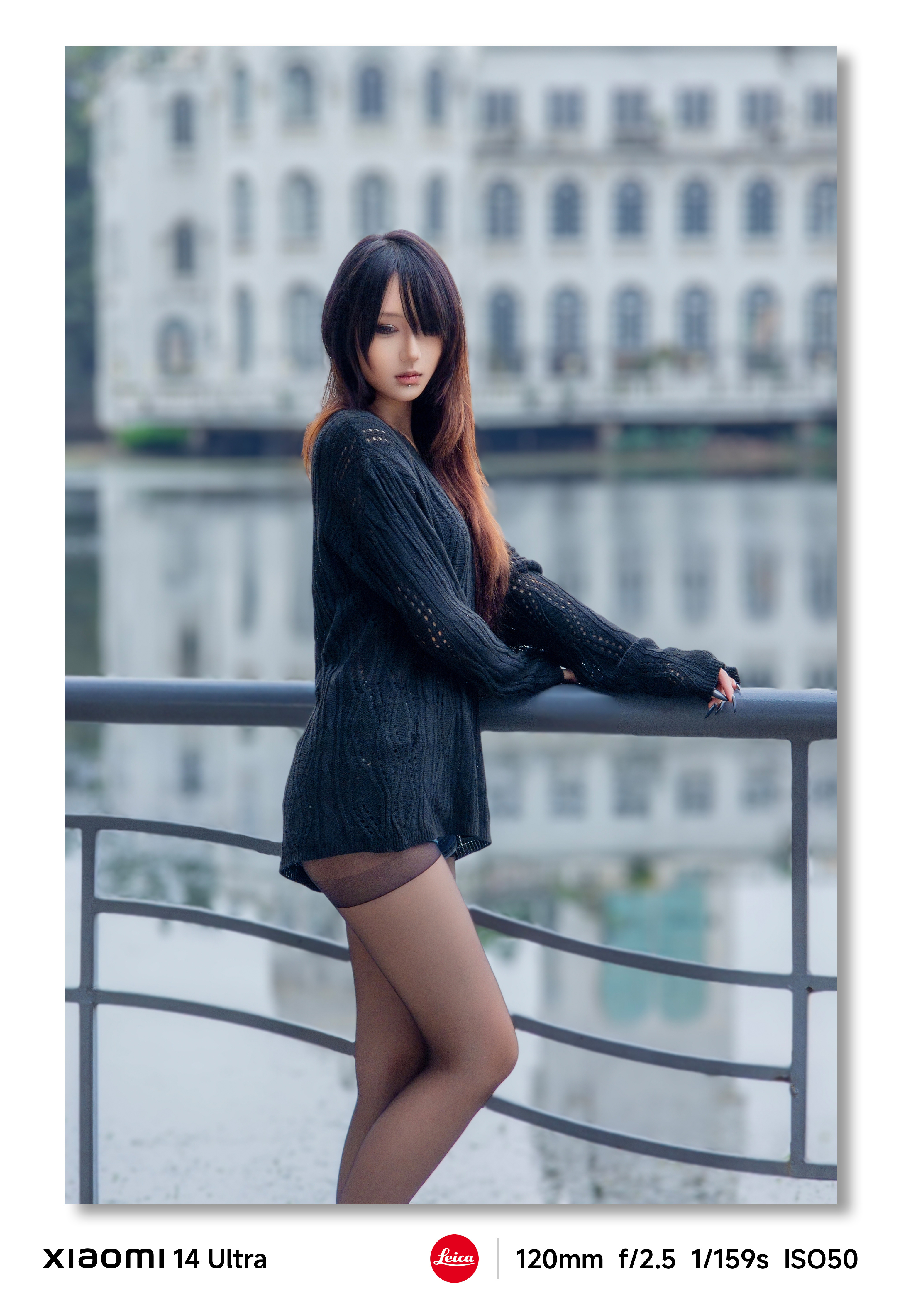 聆听街拍 (大图纯分享)街拍分享！手机片，黑丝！摄影后期:聆听猎人(粉丝福利：可