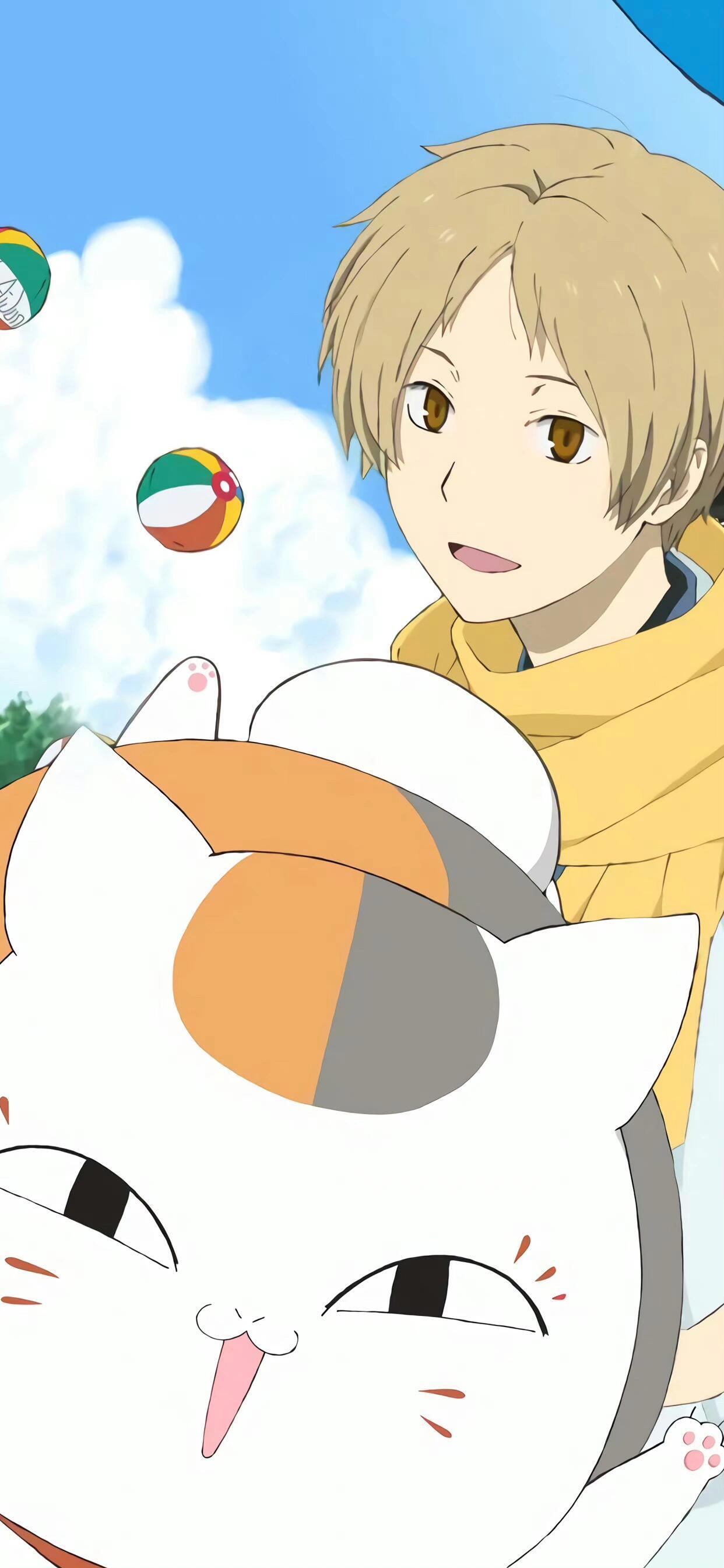 春日企画壁纸夏目友人帐手机壁纸“只要有想见的人，就不再是孤身一人。”“多去种些花