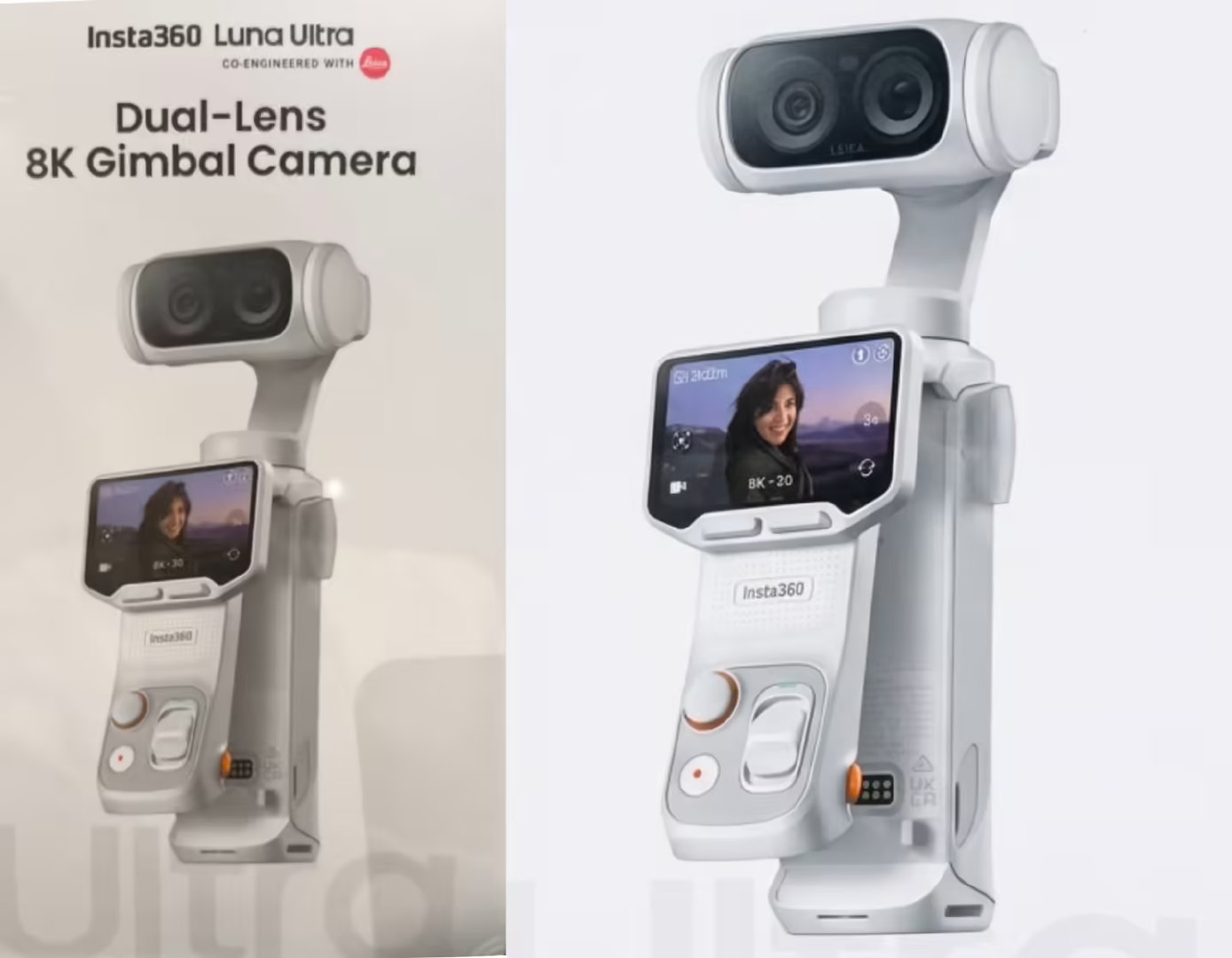 【Insta360LunaUltra首创可拆卸屏幕，Insta360LunaUl
