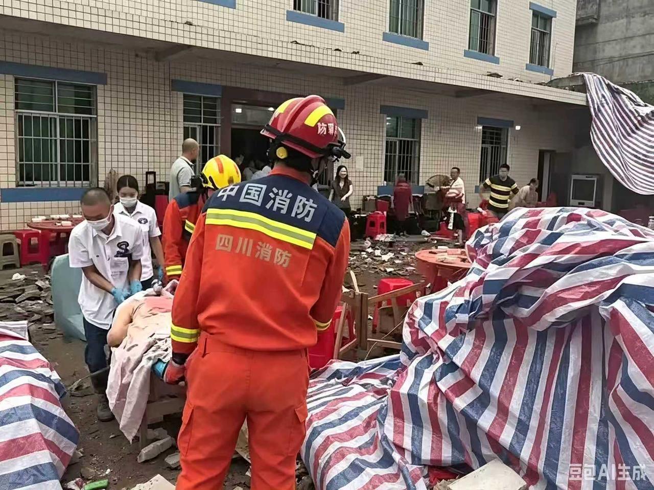 四川升学宴倒墙伤人事故，现在处理得怎么样了？

8月18日四川长宁县新堡村，一张