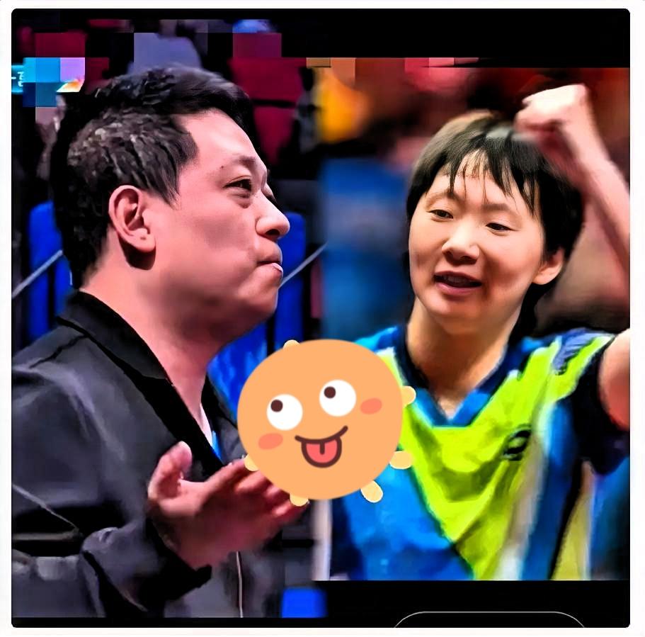 这下好了！
不止体育界出名了，全国老少皆知了，王曼昱背后的男人才是大赢家！他就是