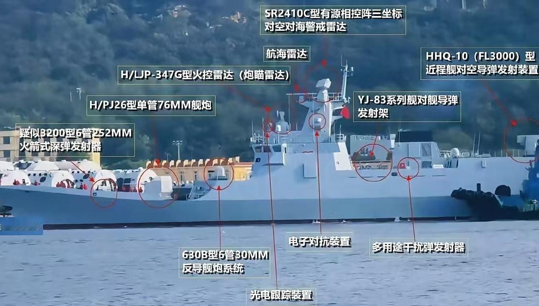 有一说一，中国为东南亚某小国建造的056（C）改进型护卫舰，可谓是火力强大，一艘