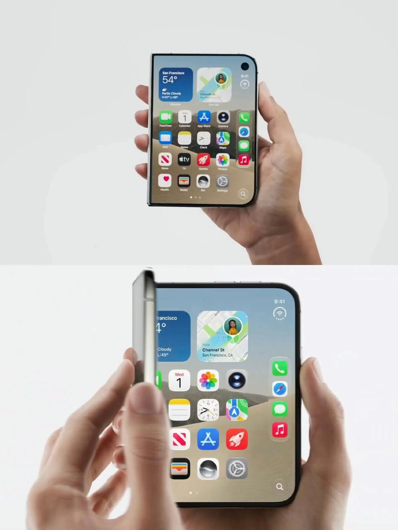 我说句实话，iPhone Duo，除了折叠屏动画，没看出哪里比国产折叠领先的点…