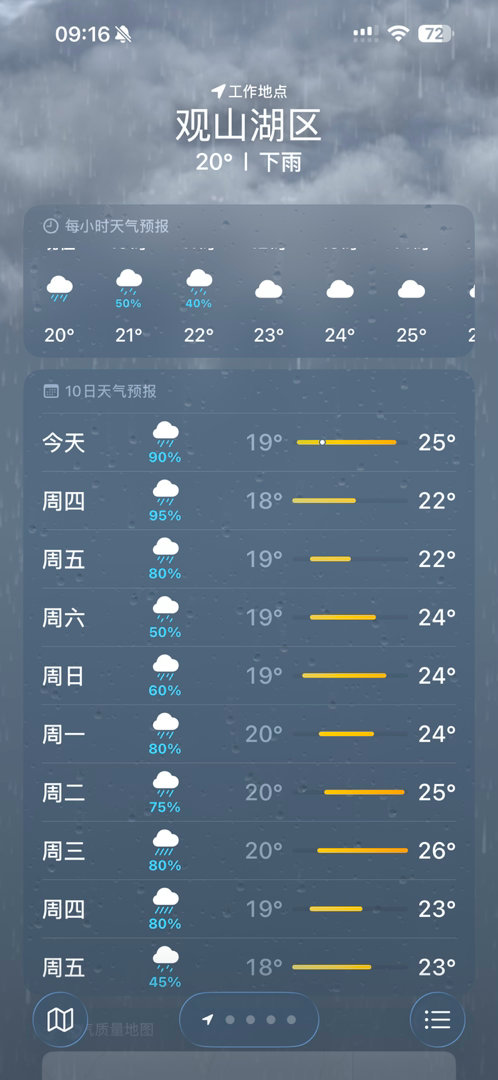 比空调还冷我就说我们贵阳人走到哪里都喊热