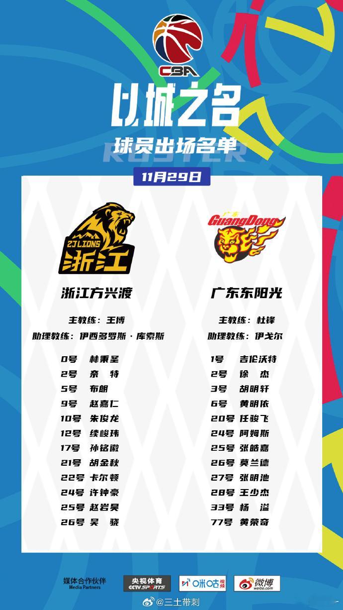 在三大球篮球比赛拿下MVP的2006年小将杨溢也在广东队大名单，CBA首秀来了？