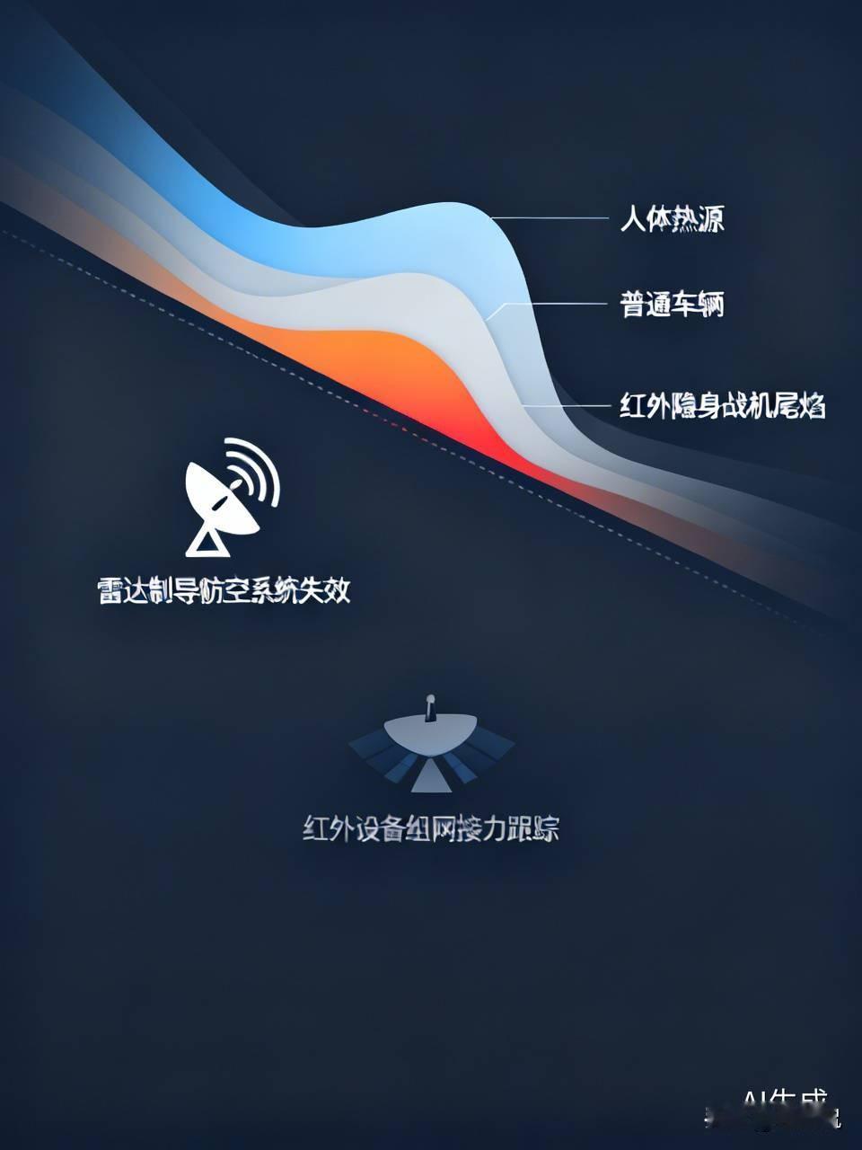 如今市面民用版640‑512阵列热像仪，噪声温差不到20mk，20公里就能捕捉人