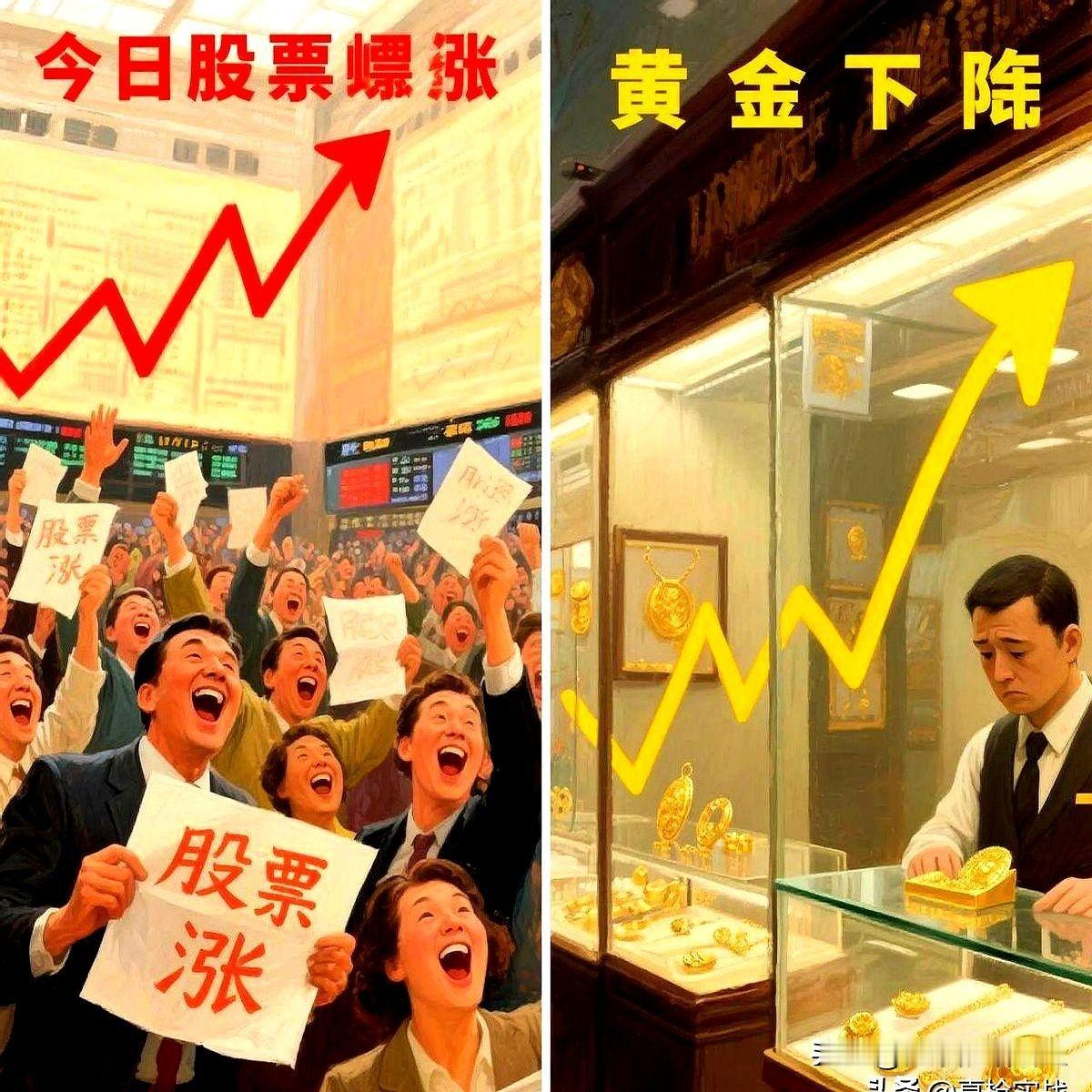 （开头直击痛点）黄金这头老黄牛刚爬上3500米峰顶就摔了个大马趴！昨天还风光无限