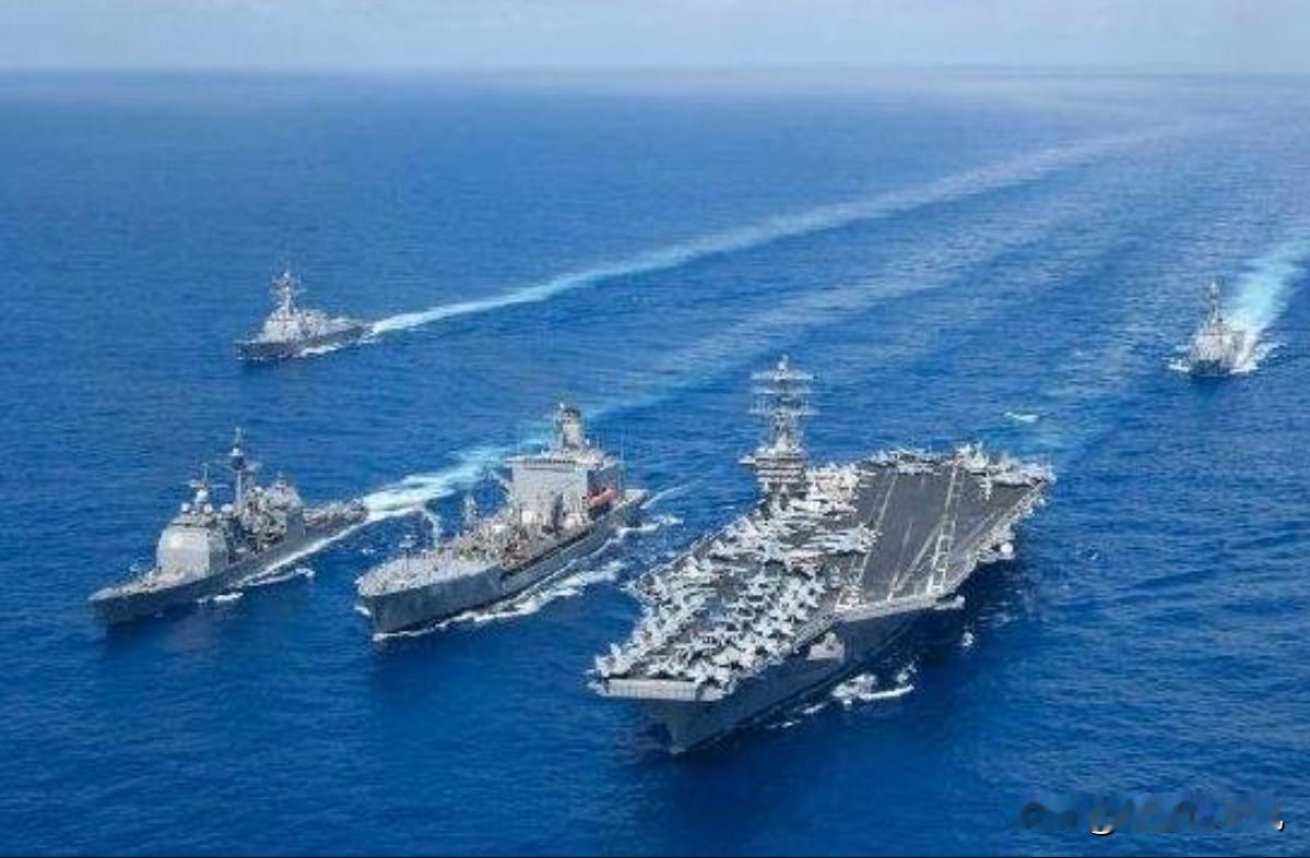 美媒披露，美双航母+18驱逐舰！5万美军重兵布防中东四大海域！ 这是警告伊朗吗？