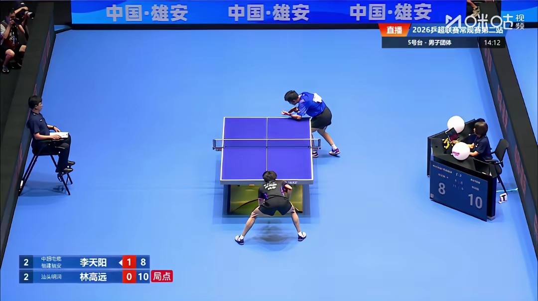 林高远独得4分救主乒超联赛 没人愿意常年扛着一支队伍往前走，可汕头明润这边到头来