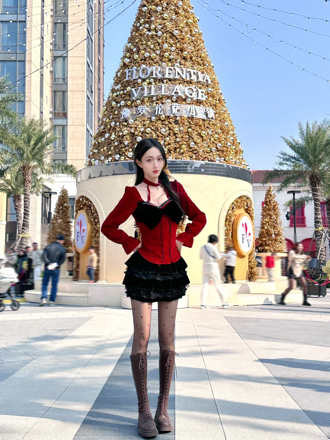 🏰佛罗伦萨小镇｜接金色圣诞好运🎄