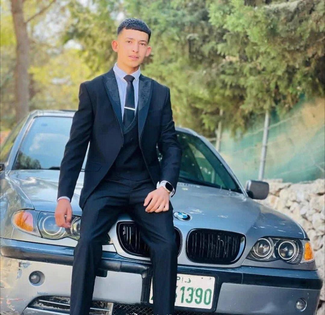 另一名巴勒斯坦青少年莫希布·艾哈迈德·贾布林 (16岁) 在约旦河西岸地区伯利恒