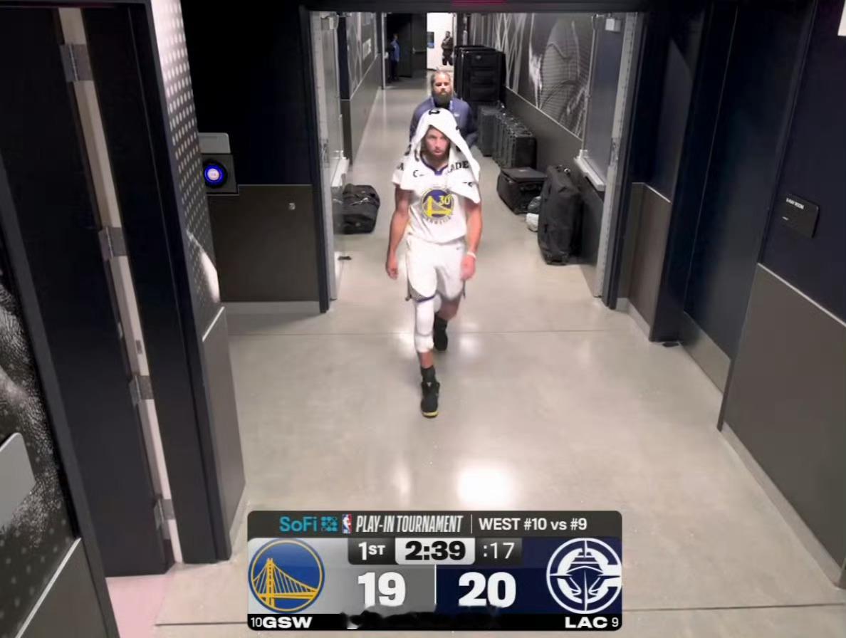 库里怎么了勇士vs快船