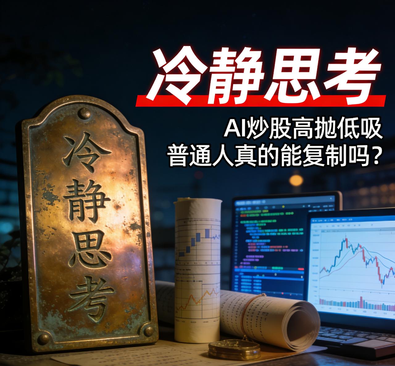 冷静思考｜AI炒股高抛低吸，普通人真的能复制吗？
 
提示：理财有风险，投资需谨