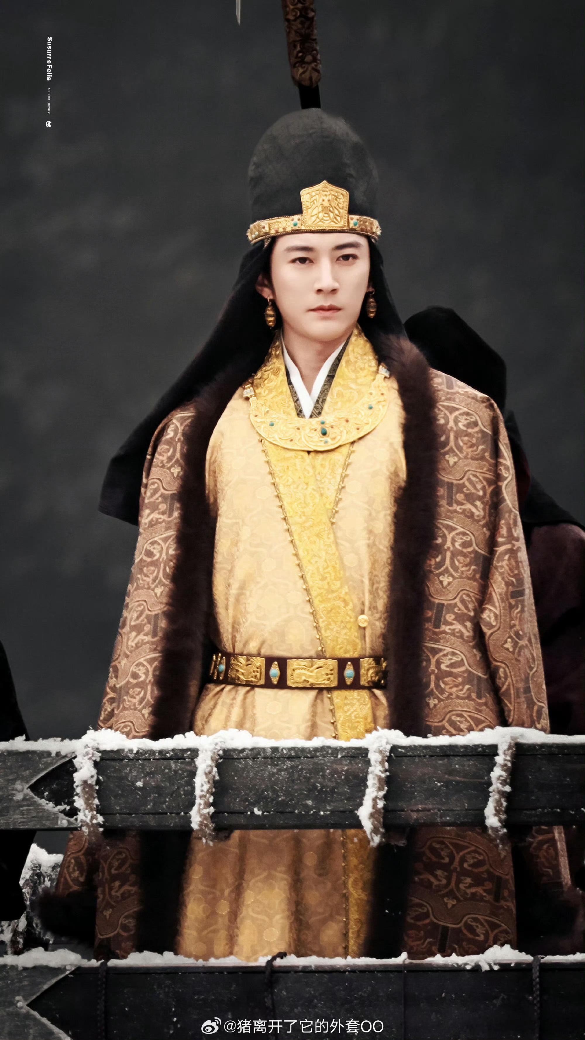 看了江山大同刘学义拓跋濬鲜卑造型，我非常期待杨幂的上完妆的造型