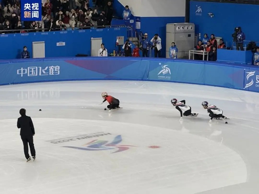 林孝埈夺得亚冬会短道速滑男子500米金牌2月8日，哈尔滨亚冬会短道速滑男子500