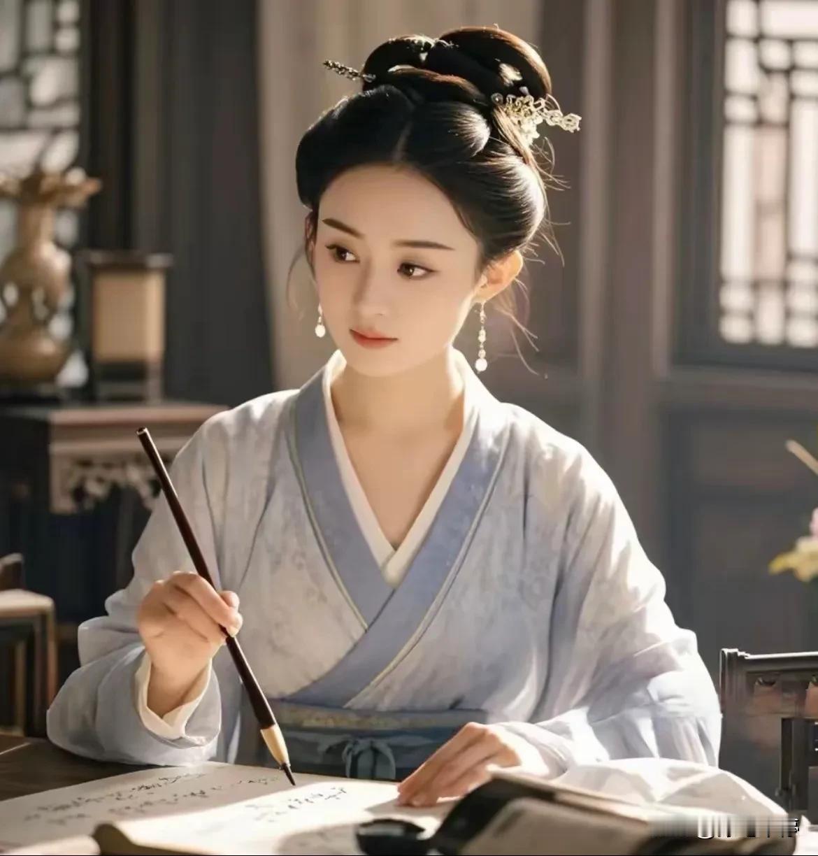 刚获得飞天奖视后的赵丽颖，可以说是『李清照』的热门人选。

李清照是宋朝有名的才