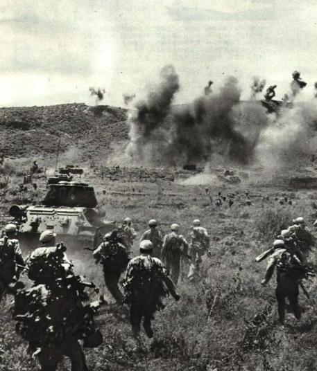 朝鲜战场1V17咱都打赢了，硬是把所谓“联合国军”从鸭绿江推回三八线，当时全世界