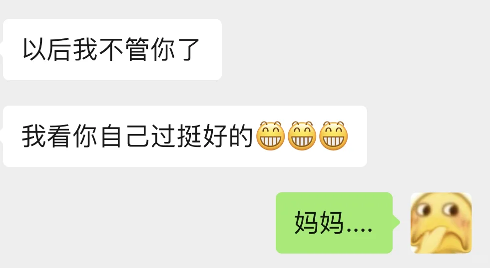 妈妈 我真的很难让人理解吗💧