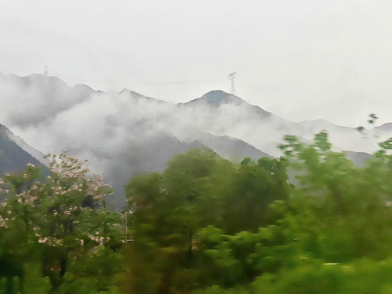 晒图笔记大赛山间云雾漫上来，把春山晕成了水墨画。窗外掠过的树影和花簇，都裹着湿润