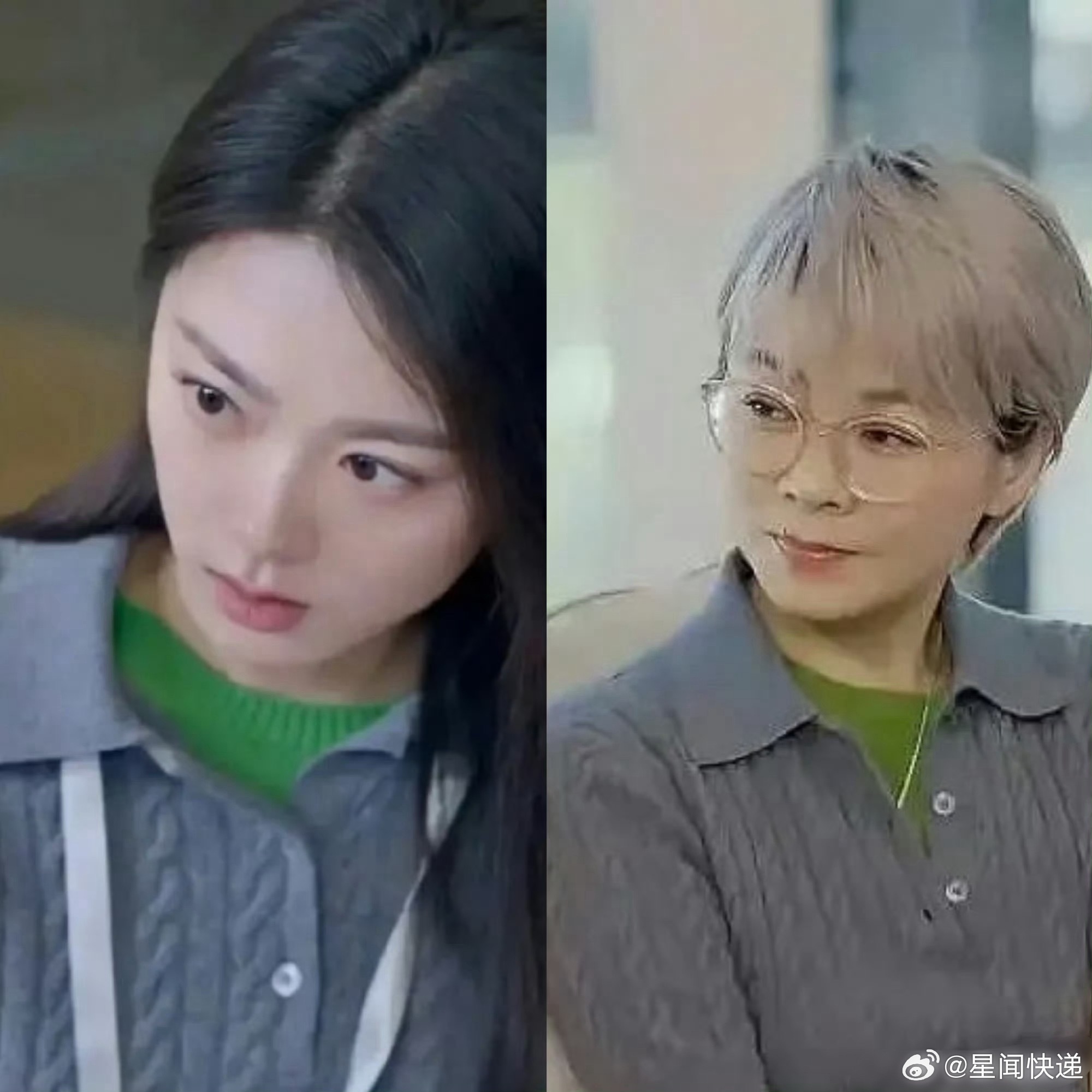 赵今麦杨晓培撞衫《骄阳似我》制片人杨晓培与女主赵今麦饰演的聂曦光撞衫，这波撞衫可