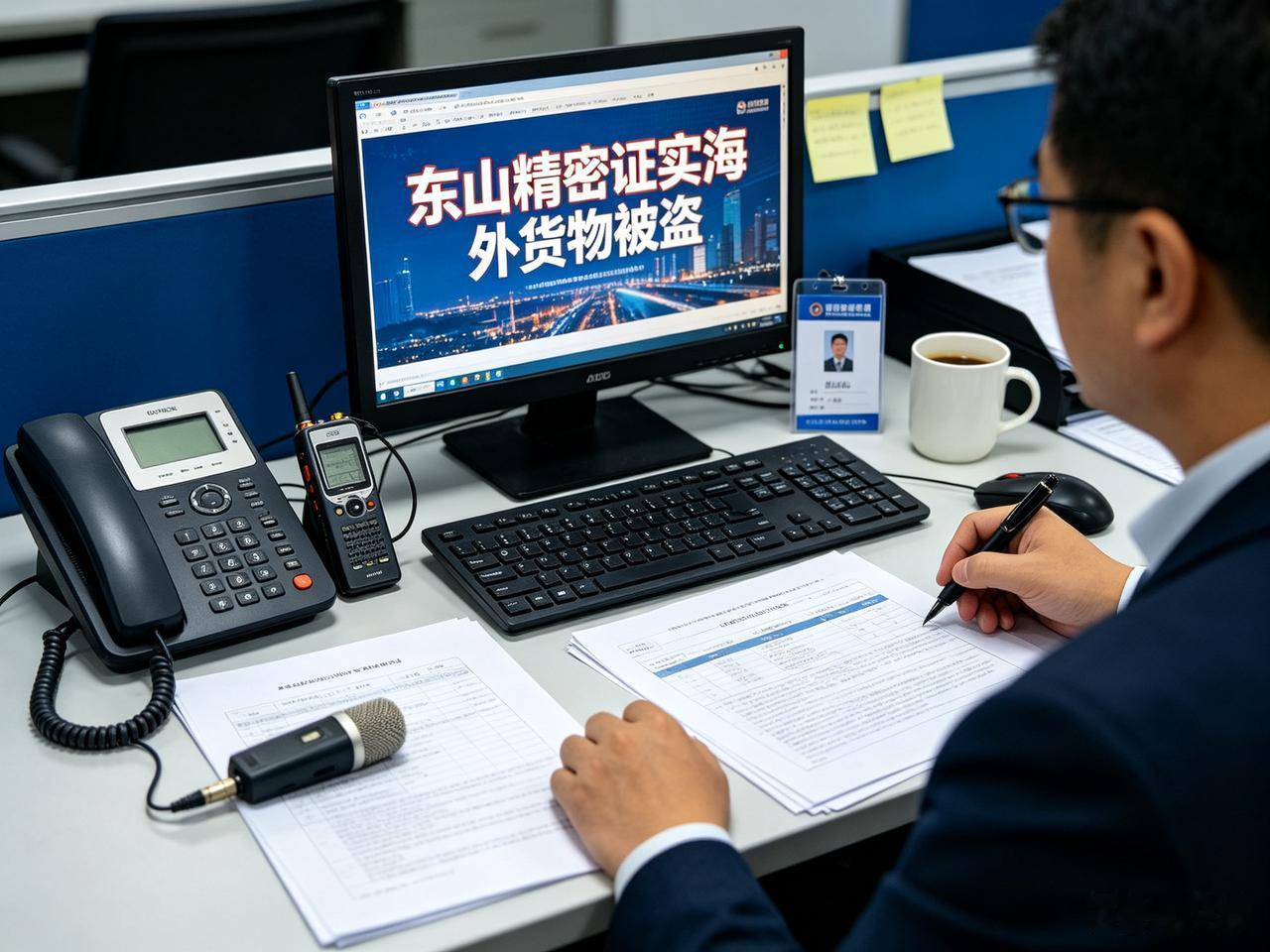尘埃落定！东山精密证实海外货物被盗，网传巨额损失不实
 
7月22日，持续发酵多