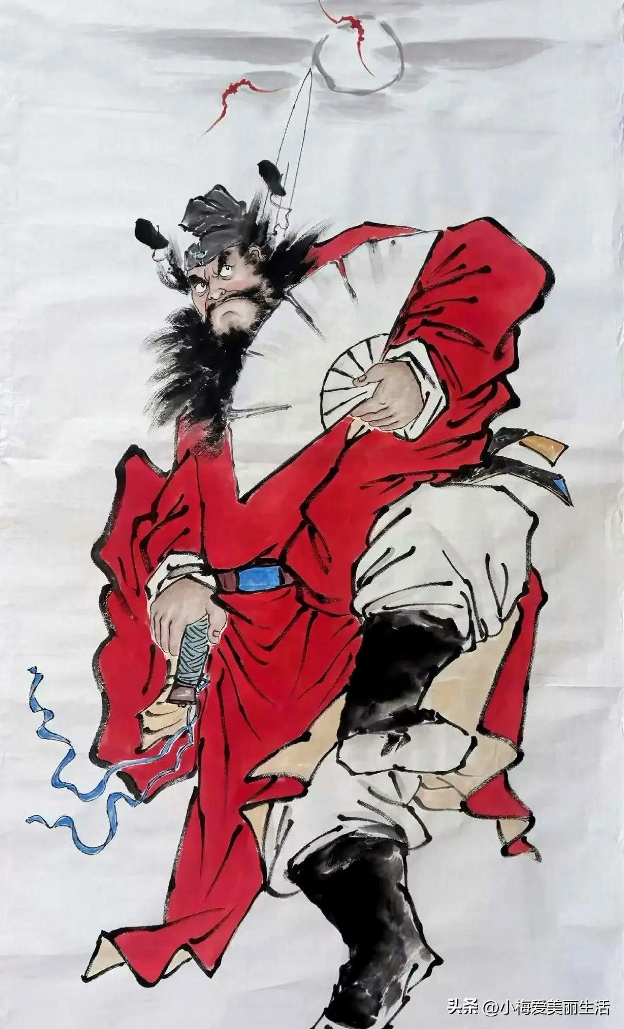 刀光剑影中，英雄气概显。