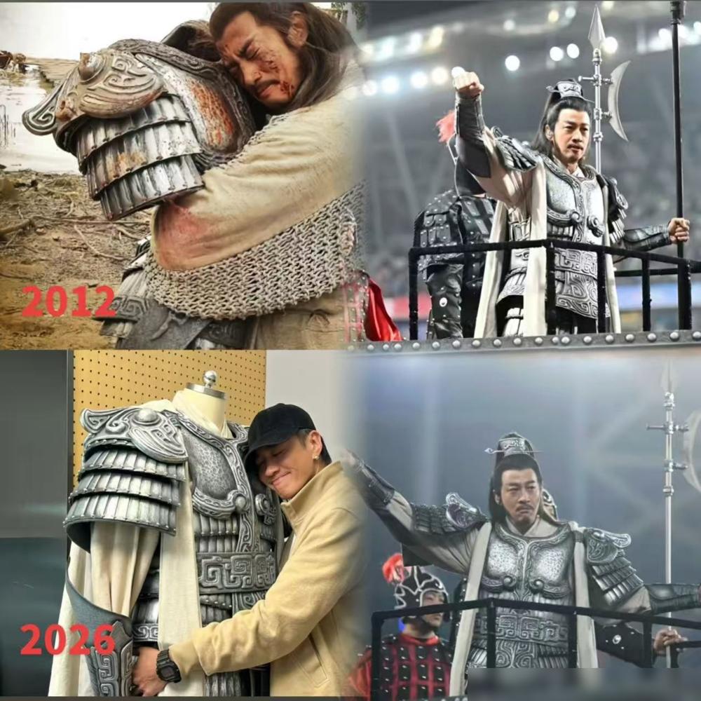 50岁何润东这钱挣得，真把内娱的脸打烂了。一个商演，眼眶都干红了。
你以为就是