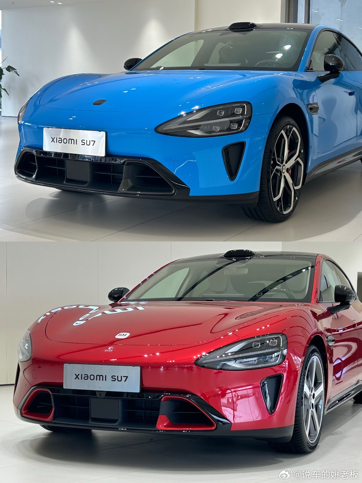 小米SU7靛石绿刚刚最后一款配色公布，新一代小米SU7三款新配色颜值拉满，质感直