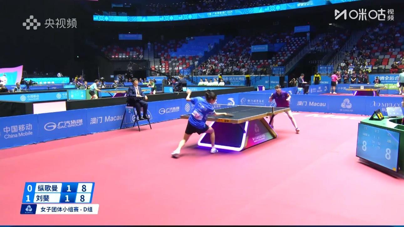 纵歌曼2-1刘斐梁靖崑0-2林兆恒 