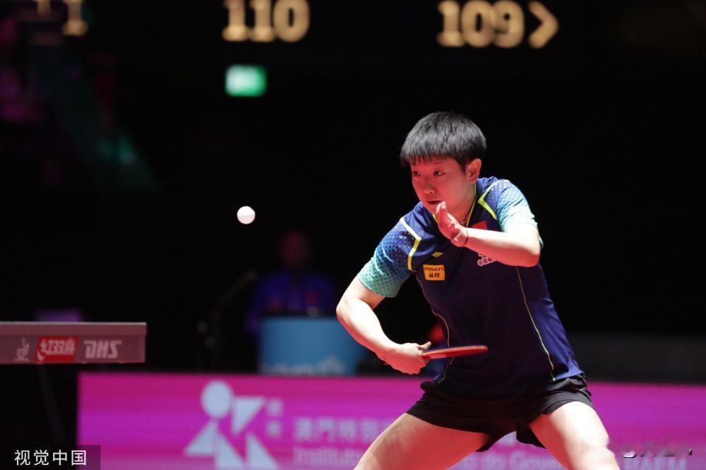 乒乓球单打世界杯：孙颖莎4-1陈幸同 晋级女单八强
北京时间4月18日，2024