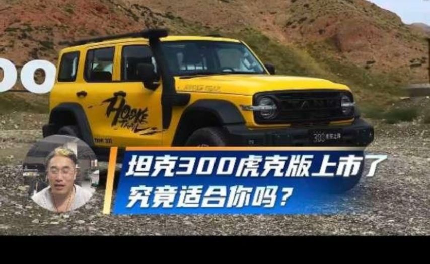 坦克300虎克版上市了，到底适不适合你？