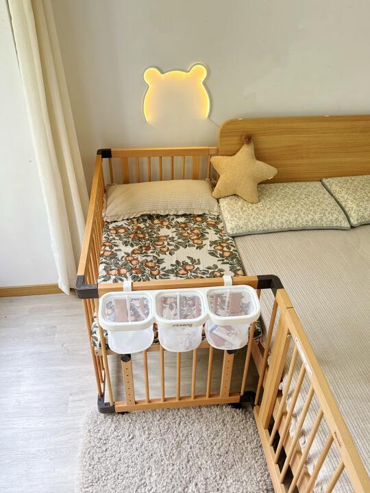 被自己蠢哭🥹才知道婴儿床还能这么用！