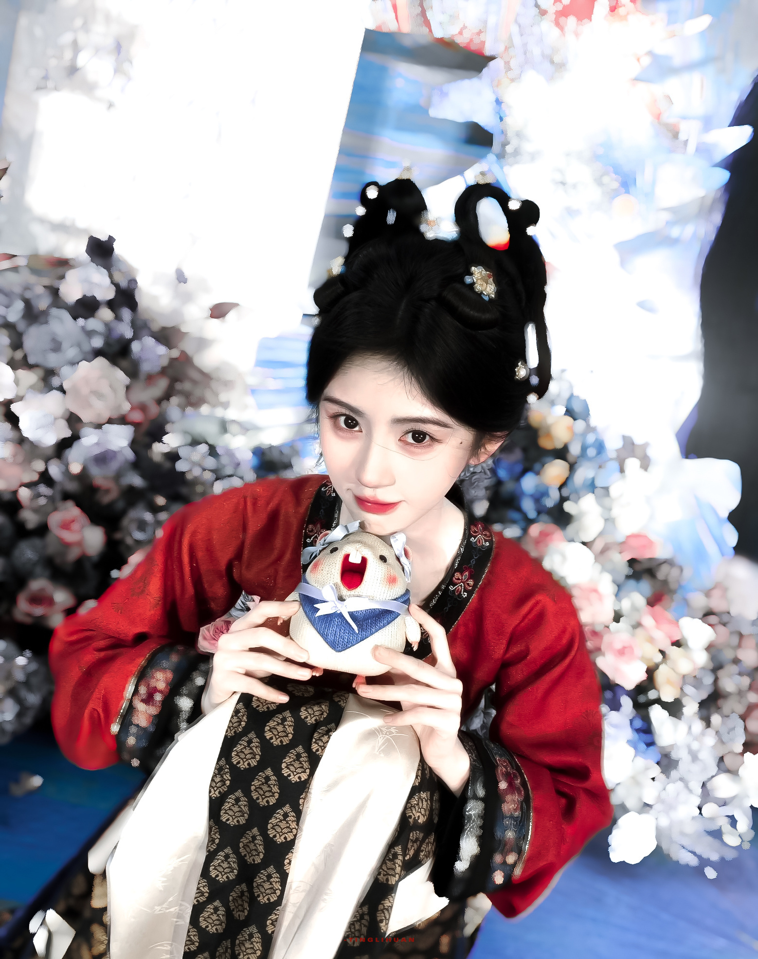 鞠婧祎 🍊💙鞠婧祎苏绿夏 🍊💙鞠婧祎万花世界 如果可爱可以分等级，那你一