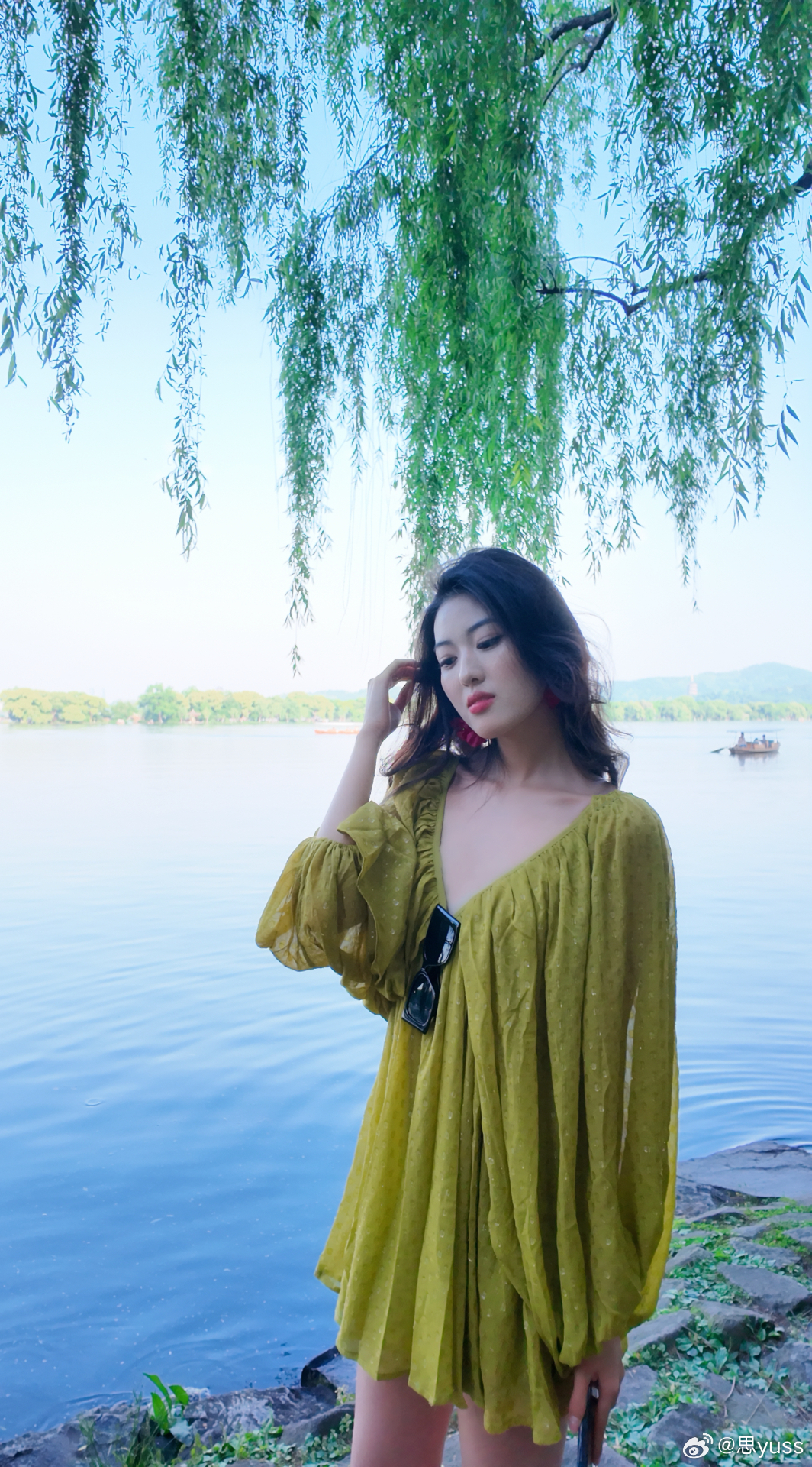 西湖水[微风]plog旅行西湖 杭州