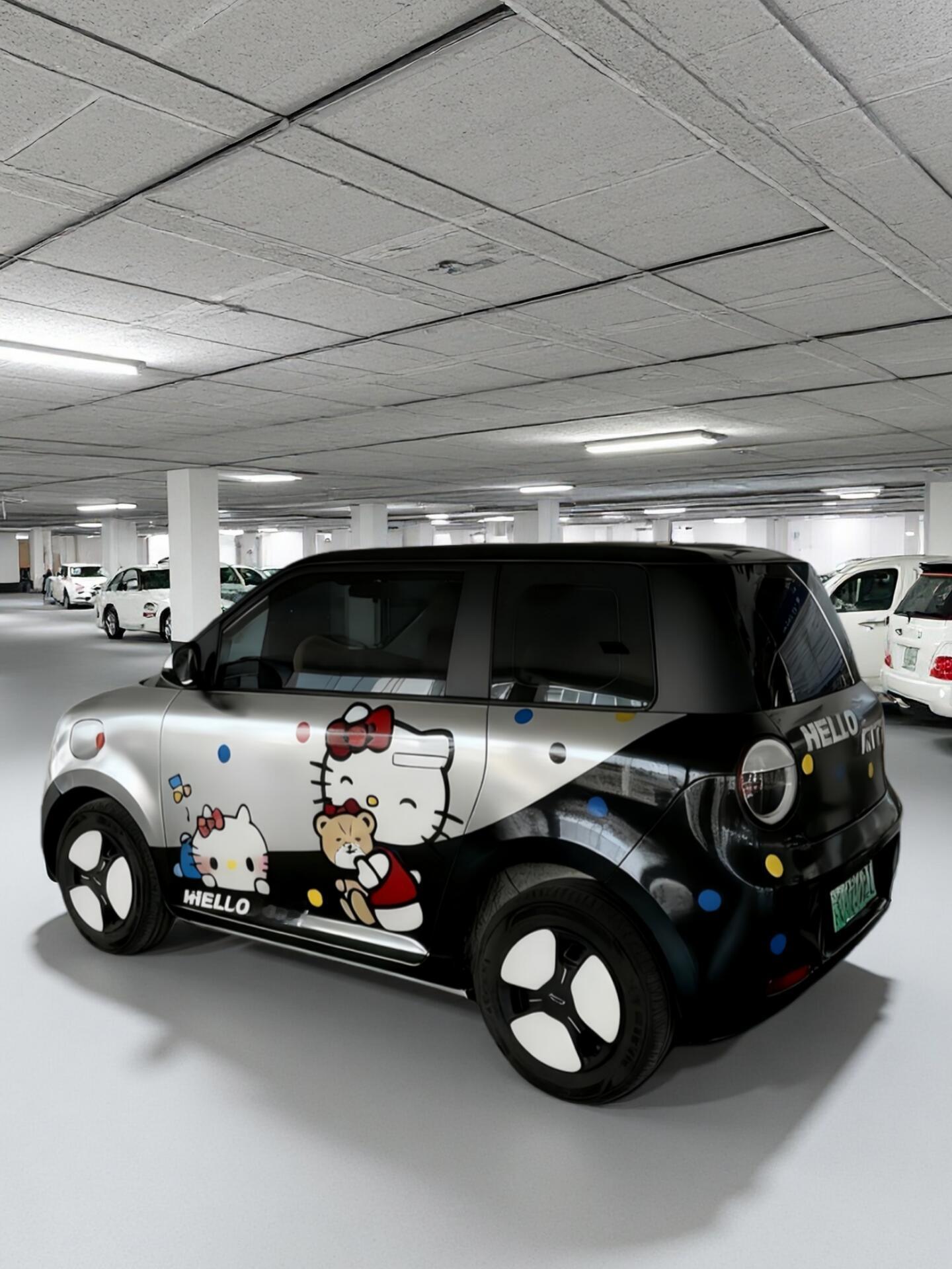 好可爱的糯玉米kitty小车车。 ​​​